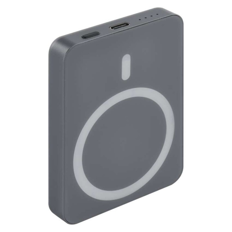 Power bank EMOS WI 522, 5 000 mAh, 20 W+Wireless, šedá 10