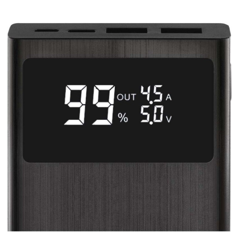 Power bank EMOS BetaQ 10, 10 000 mAh, 22,5 W, čierny 14