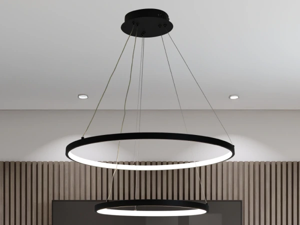 LED visiace svietidlo + diaľkový ovládač 75W - J4307/B 6