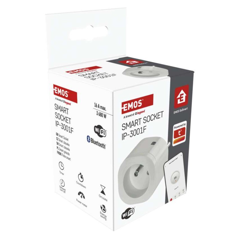 Zásuvka GoSmart WiFi IP-3001F 8