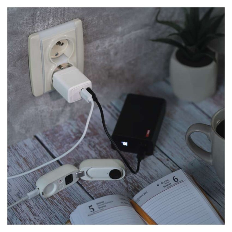 Univerzálny USB adaptér GaN do siete PD 20 W max. 12