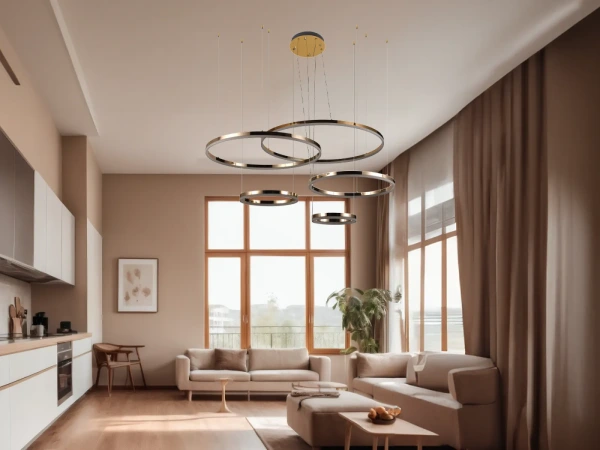 LED závesné svietidlo s diaľkovým ovládačom 220W - J4372/G 6