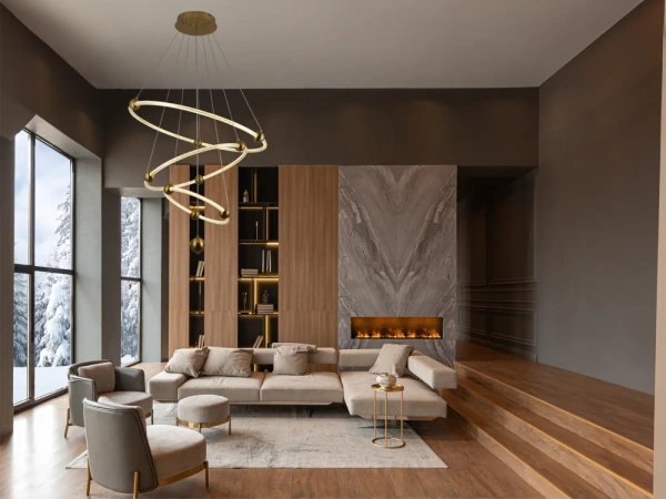 LED visiaca lampa + diaľkový ovládač 45W - J4361/G 1