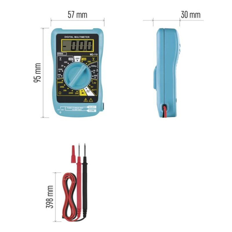 Multimeter MD-110 9