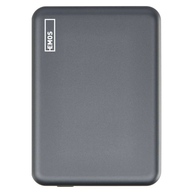 Power bank EMOS WI 522, 5 000 mAh, 20 W+Wireless, šedá 9