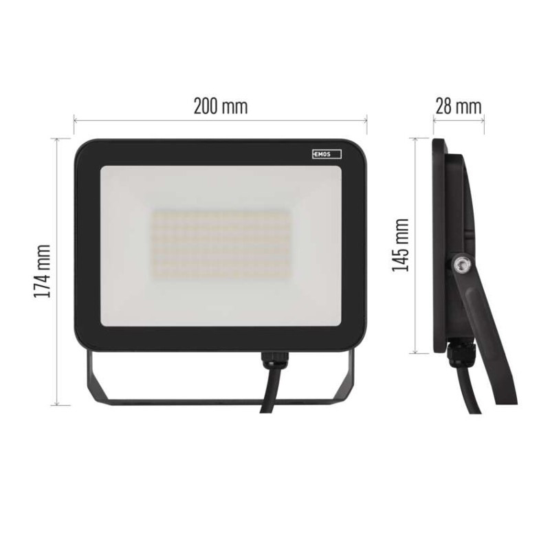 LED reflektor INOVO, 50W neutrálna biela 4