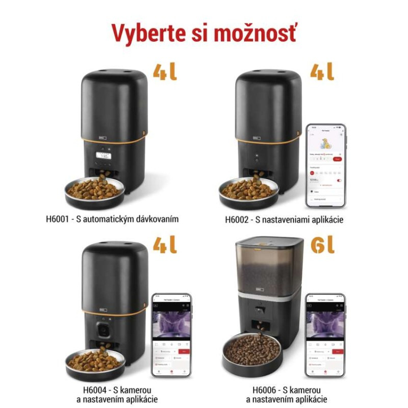 Dávkovač krmiva Pet Care, 4 l, čierny 6