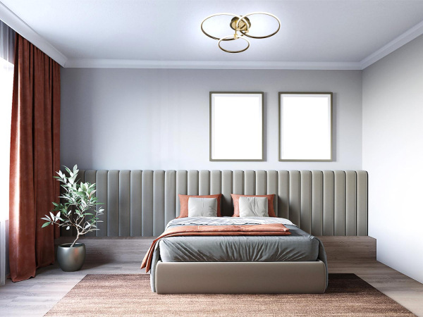 LED stropné svietidlo s diaľkovým ovládačom 64W - TB1301/BG 9