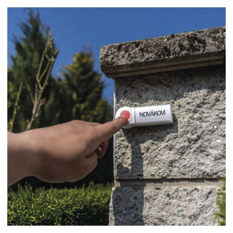 Domový bezdrôtový zvonček P5705 do zásuvky 7