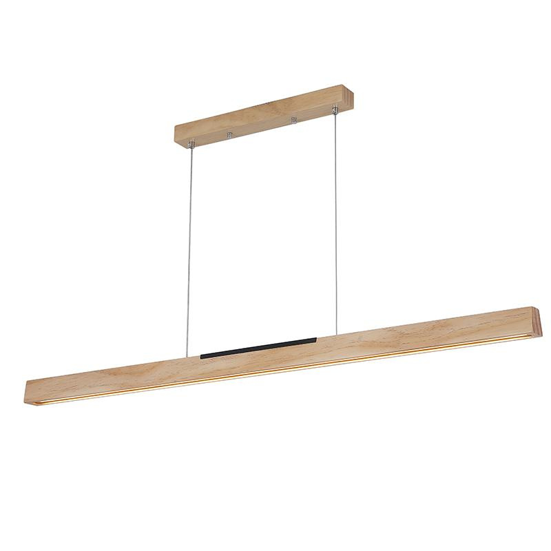 Drevený luster na lanku z masívneho dreva LED 22W / 1200 - WRL0221 7