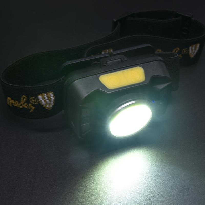 LED nabíjacia čelovka so senzorom - LH05R 2