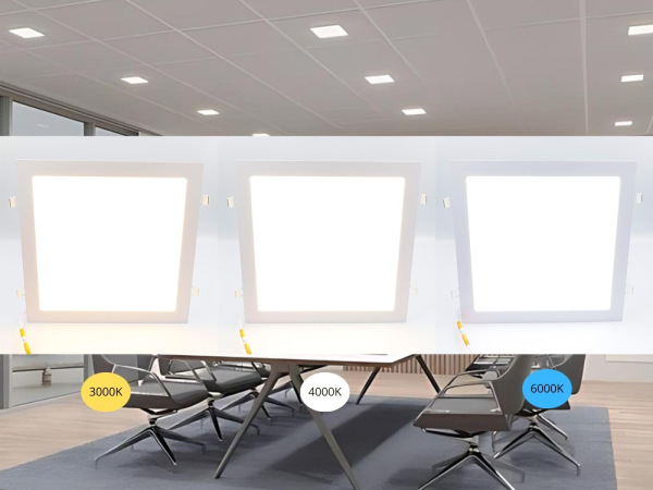 LED vsadený panel 24W / PS / SMD / CCT / WH - LPL235 6