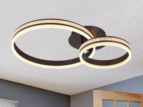 LED stropné svietidlo s diaľkovým ovládačom 110W - J3355/BR 3