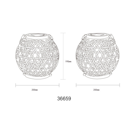 Solárne svietidlo, plast imitácia hrdze, konope prírodnej farby, vypínač, efekt ohňa, batéria AA 300 10