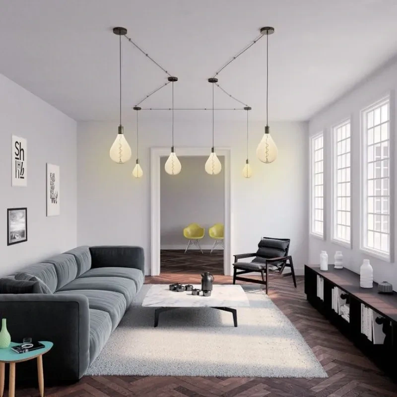 LED dekoratívna žiarovka / filament SPIRAL 4W SMOKE - A165 / E27 / 2000K - ZSF114 6