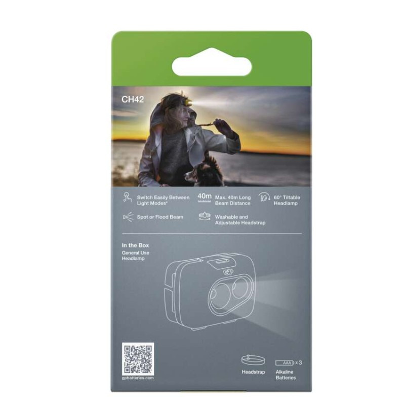 LED čelovka GP Discovery CH42, 110 lm 7