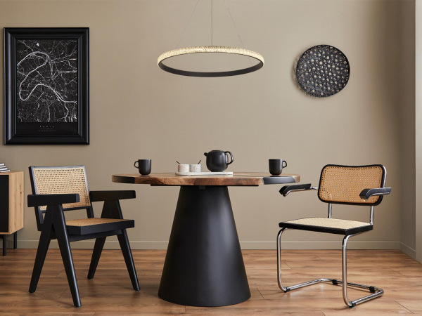 LED závesná lampa na lanku + diaľkový ovládač 40W - J4386/B 8