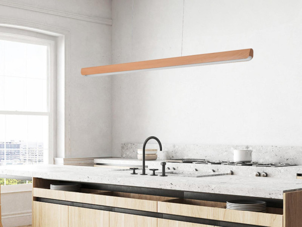 Drevený luster na lanku z masívneho dreva LED 26W / 1500 - WRL0422 7