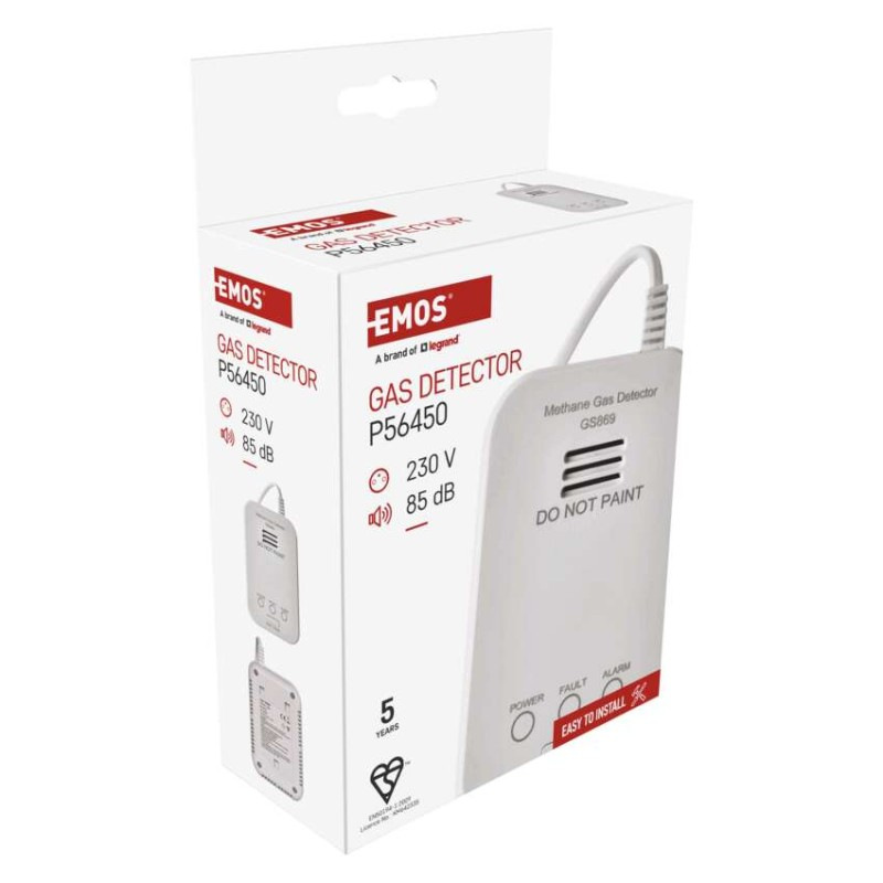 Detektor plynu GS869 9