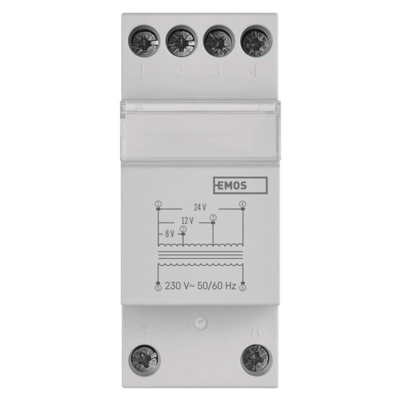 Zvončekový transformátor 8/12/24 V 3