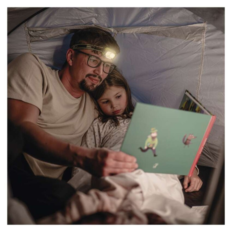 LED nabíjacia čelovka P3545, 175 lm, Li-Pol 800 mAh 1