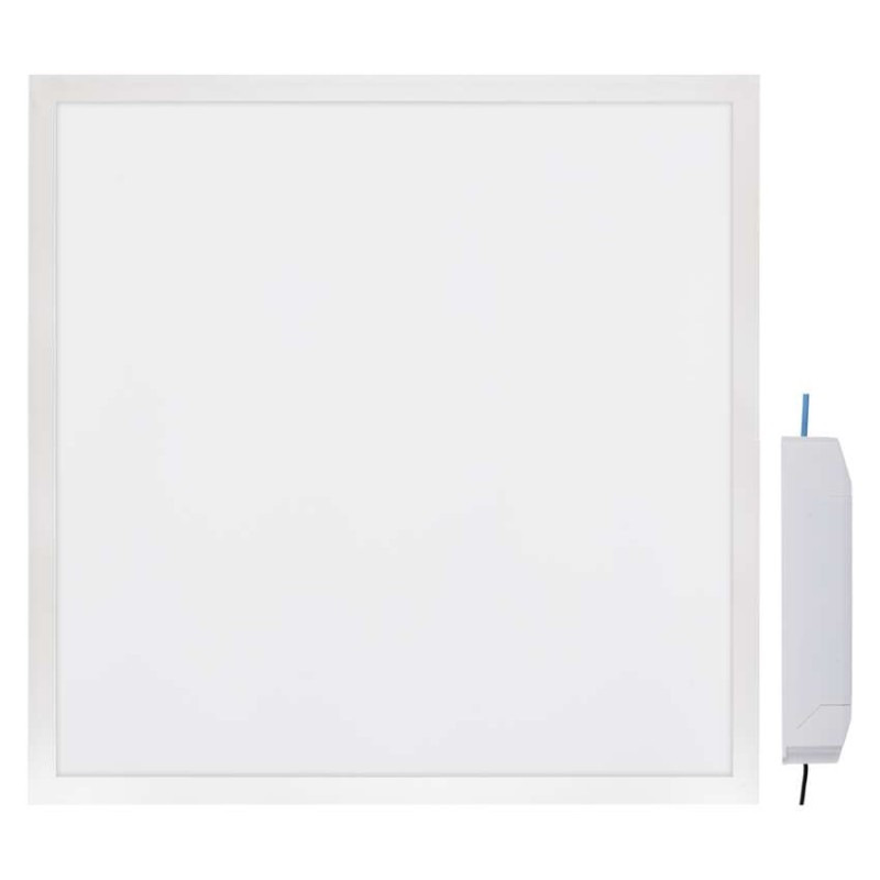 LED panel REXXO backlit 60×60, štvorcový vstavaný biely, 36W neutr.b. UGR 8