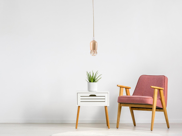 Objímka E27 / 1,5m / drevo - prírodná - BH681H 1