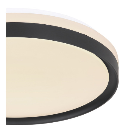 Stropné svietidlo, kov biely, plast čierny, akryl biely, pamäťová funkcia, nočné svetlo, stmievateľn 13