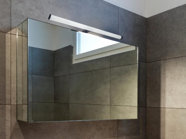 LED kúpeľňové svietidlo 12W / IP44 / 600 / 4000K - LNL7722/BK 6