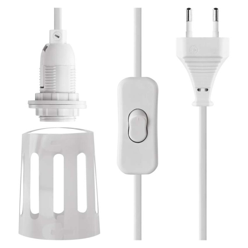 LED hviezda papierová závesná so striebornými trblietkami v strede, biela, 60 cm, vnútorná 6