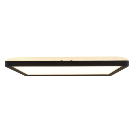 Stropné svietidlo, plast čierny, plast satinovaný, plast biely, podsvietenie, 3 úrovne osvetlenia po 8