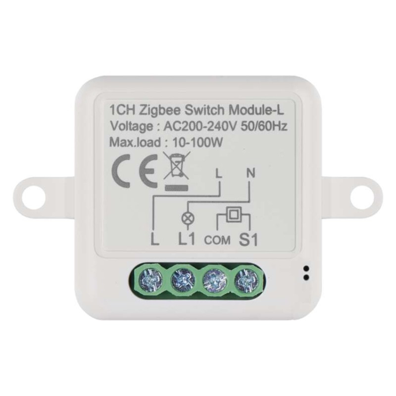 GoSmart spínací modul IP-2103SZ, ZigBee, 1-kanálový (nevyžaduje N vodič) 6