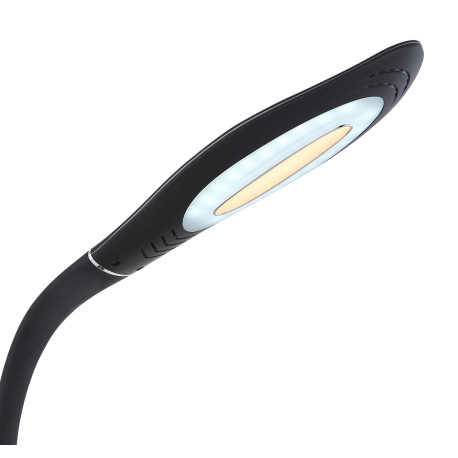 Stolová lampa, plast čierny, kov čierny, plast, Flexo, dotykový vypínač on/off, stmievateľné, dotyko 11