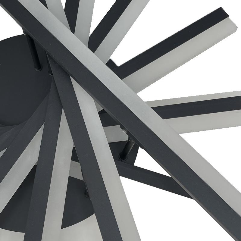 LED stropné svietidlo s diaľkovým ovládačom 120W - J3345/B 6