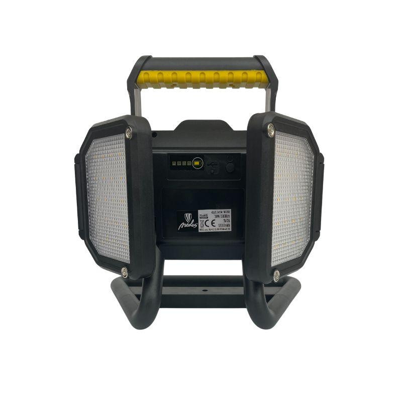 LED prenosné pracovné nabíjacie svietidlo 50W - WL26R 2