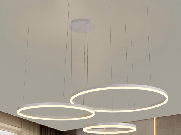 LED závesné svietidlo s diaľkovým ovládačom 125W - J4384/W 7