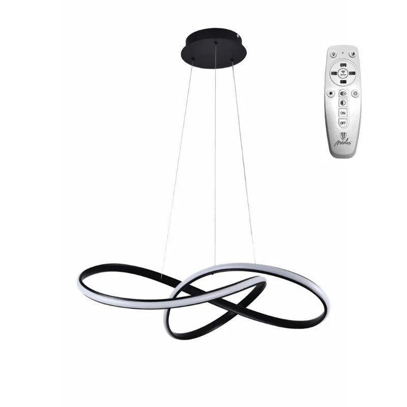 LED závesné svietidlo + diaľkový ovládač 70W - J4331/B 12