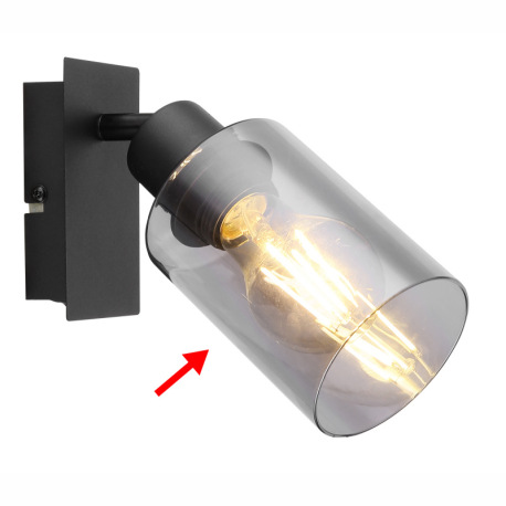 Náhradné sklo pre 15465-1,-2,-3, Ø 9cm, ↔ 12cm