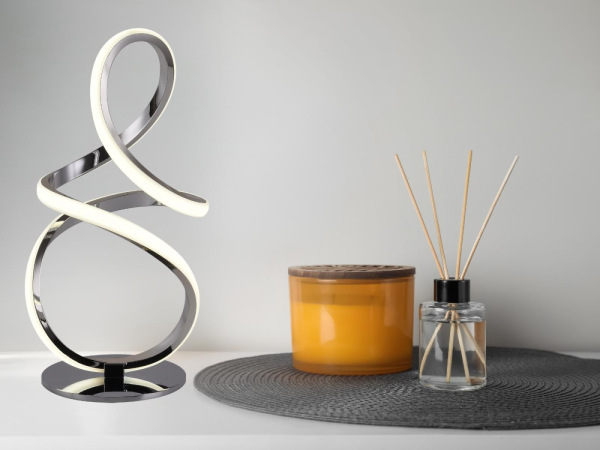 LED dizajnová stolná lampa 28W - JT1305/CH 7