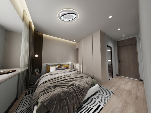 LED stropná lampa + diaľkový ovládač 90W - J1359/W 8