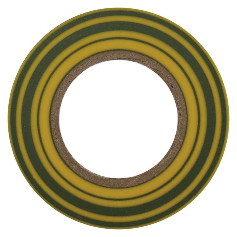 Izolačná páska PVC 19mm / 20m zelenožltá 4