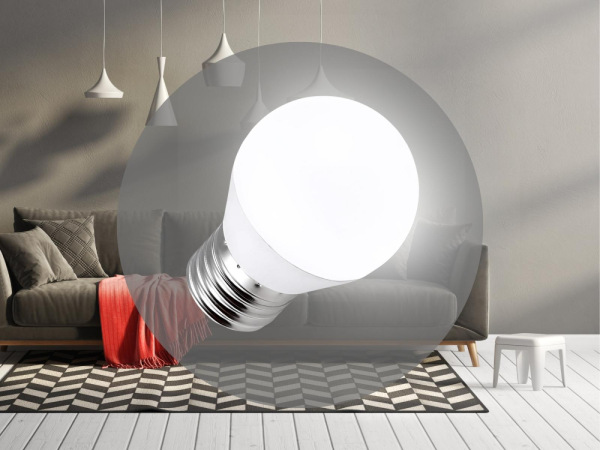 LED žiarovka 5W - G45 / E27 / SMD / 4000K - ZLS827 5