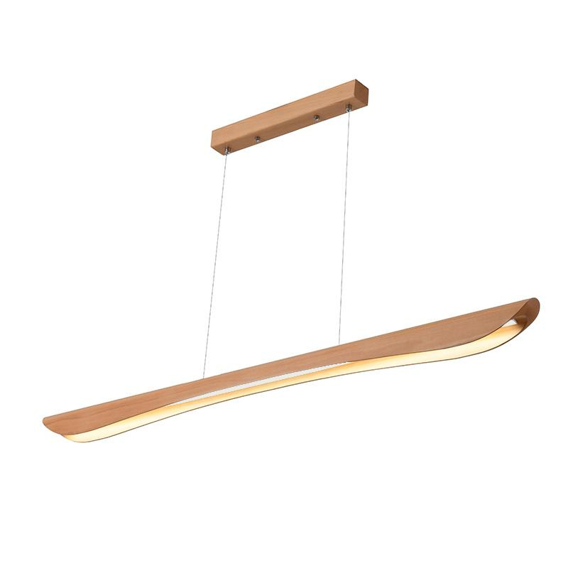 Drevený luster na lanku z masívneho dreva LED 22W / 1200 - WRL0821 5