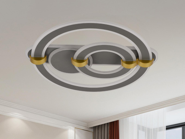 LED stropné svietidlo s diaľkovým ovládačom 120W - J3341/S