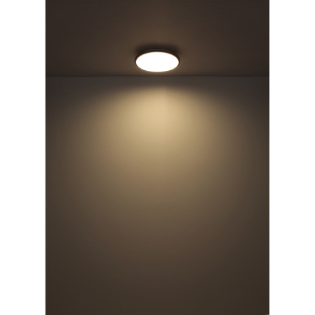 Stropné svietidlo, plast biely/čierny, ø: 350 mm, V: 55 mm, LED 18W 230V, zdroj 2050lm, výstup 950lm 4