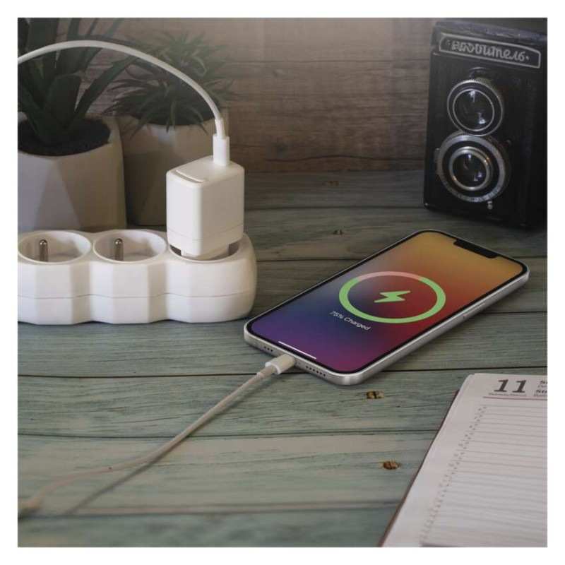 Univerzálny USB adaptér GaN do siete PD 20 W max. 11