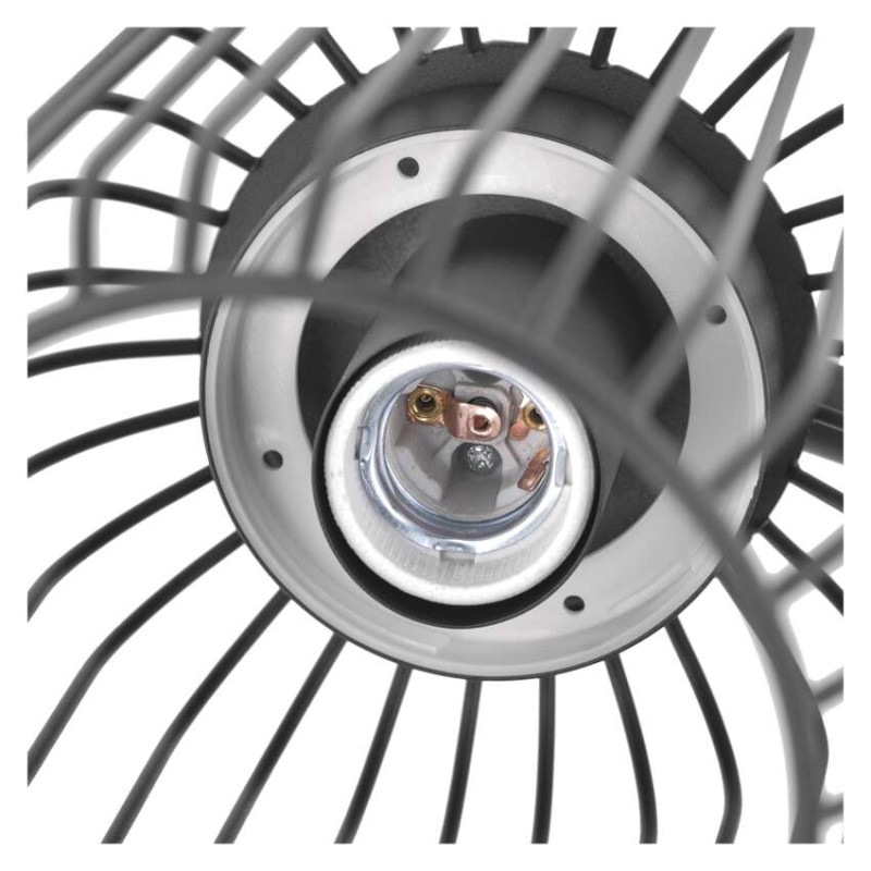 Zahradné závesné svietidlo SALVIA, 16 x 16 x 32 cm, 1 x E27, 15 W 12