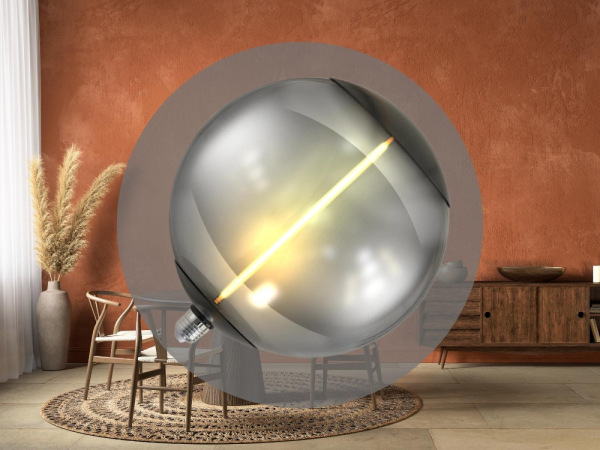 LED dekoratívna žiarovka / filament 4W SMOKE - G250 / E27 / 1800K - ZSF101 6