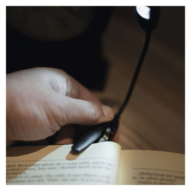 LED svietidlo na čítanie, 10 lm, 1× AAA 5
