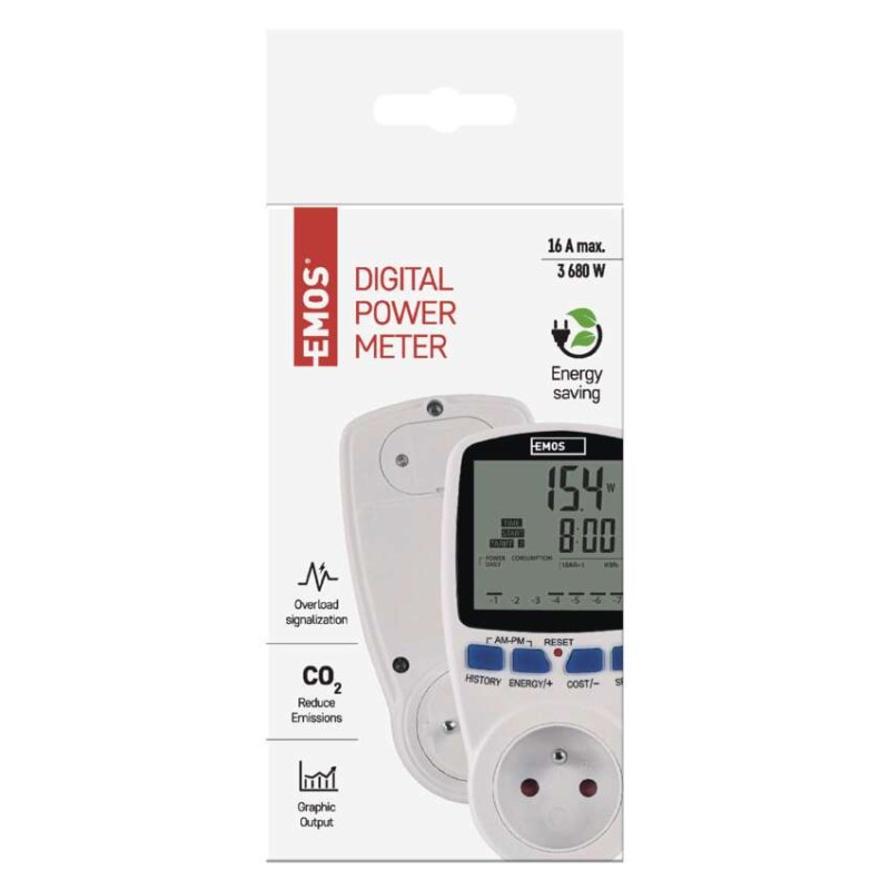 Wattmeter (meradlo spotreby energie) P5805 3